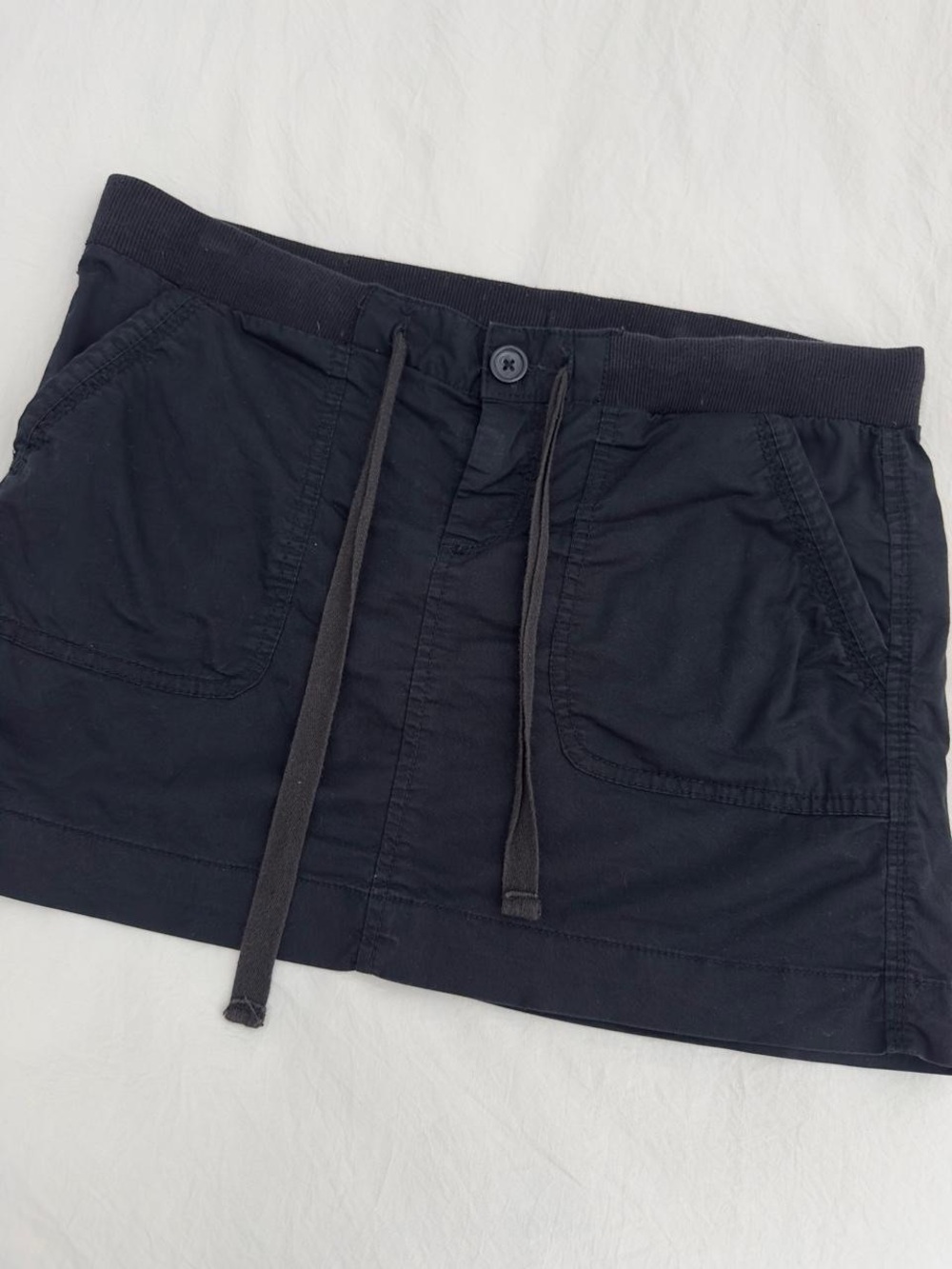 Black Mini Cargo Skirt - Picture 6 of 8
